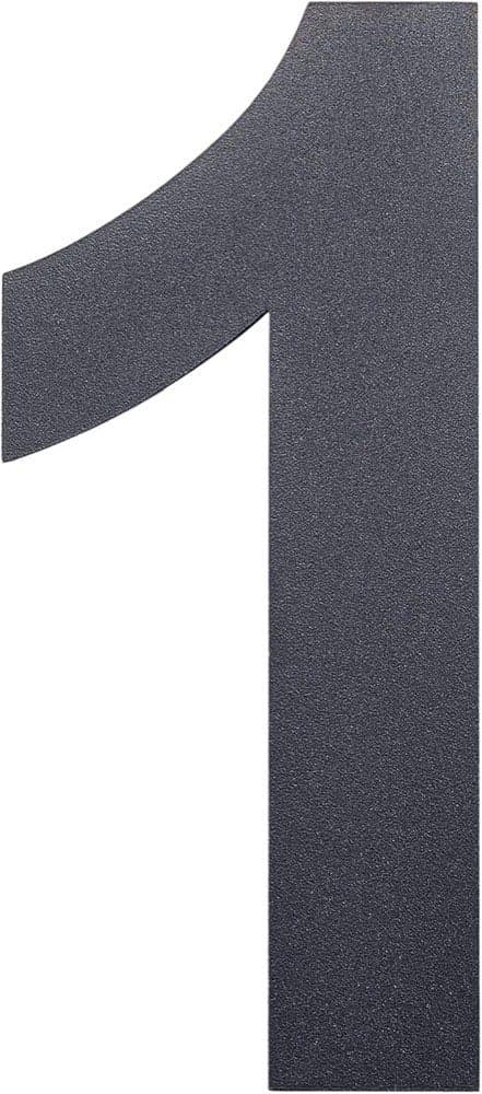 nanlyiau Hausnummer Anthrazit RAL 7016, 15,3 cm