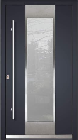 WeltHaus WeltHaus Haustür LA123 Bonn WH75 100×200 Links