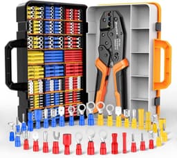 Preciva Preciva Crimpzange-Set + 425 Verbinder