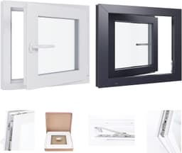 – Kunststoff-Kellerfenster 50×40 cm DIN links
