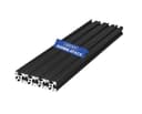2020 V-Slot Aluprofil 600 mm schwarz (4 Stück)