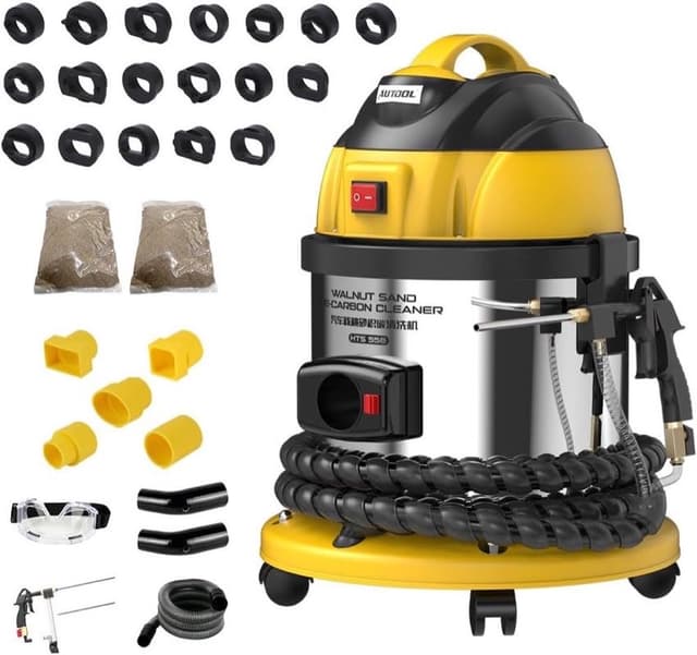 AUTOOL Walnuss-Strahlgerät, 23 Adapter, 220 V