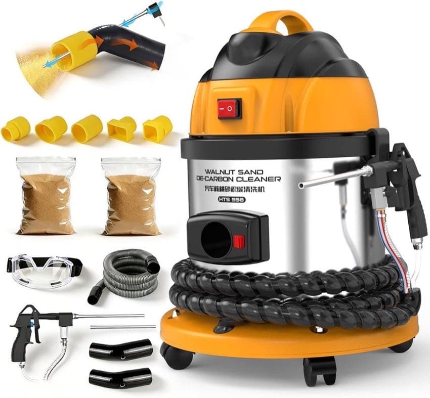 HTS558 Walnuss-Strahlgerät 13 L, 1200 W