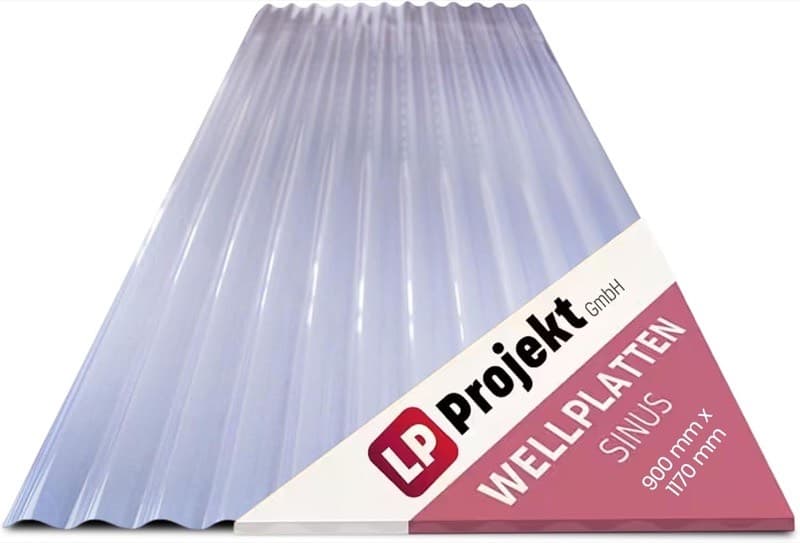 LP Projekt Wellplatten Sinus klar 1er