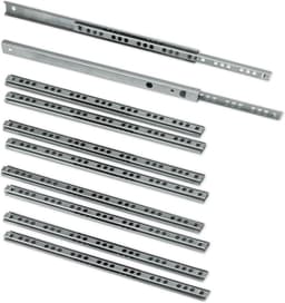 Emuca Emuca Teilauszug 17 mm – 5 Paar