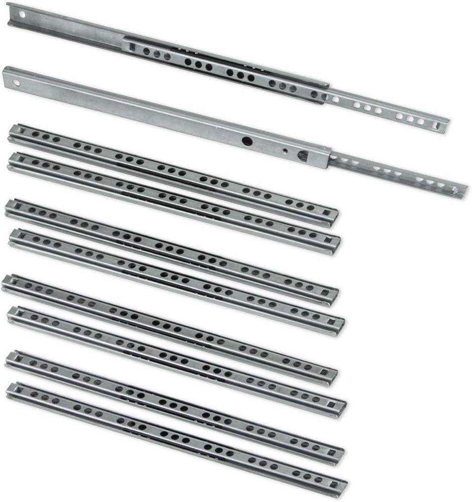 Emuca Teilauszug 17 mm – 5 Paar