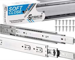 Stahlia Stahlia Softclose Vollauszug 300 mm – 35 kg