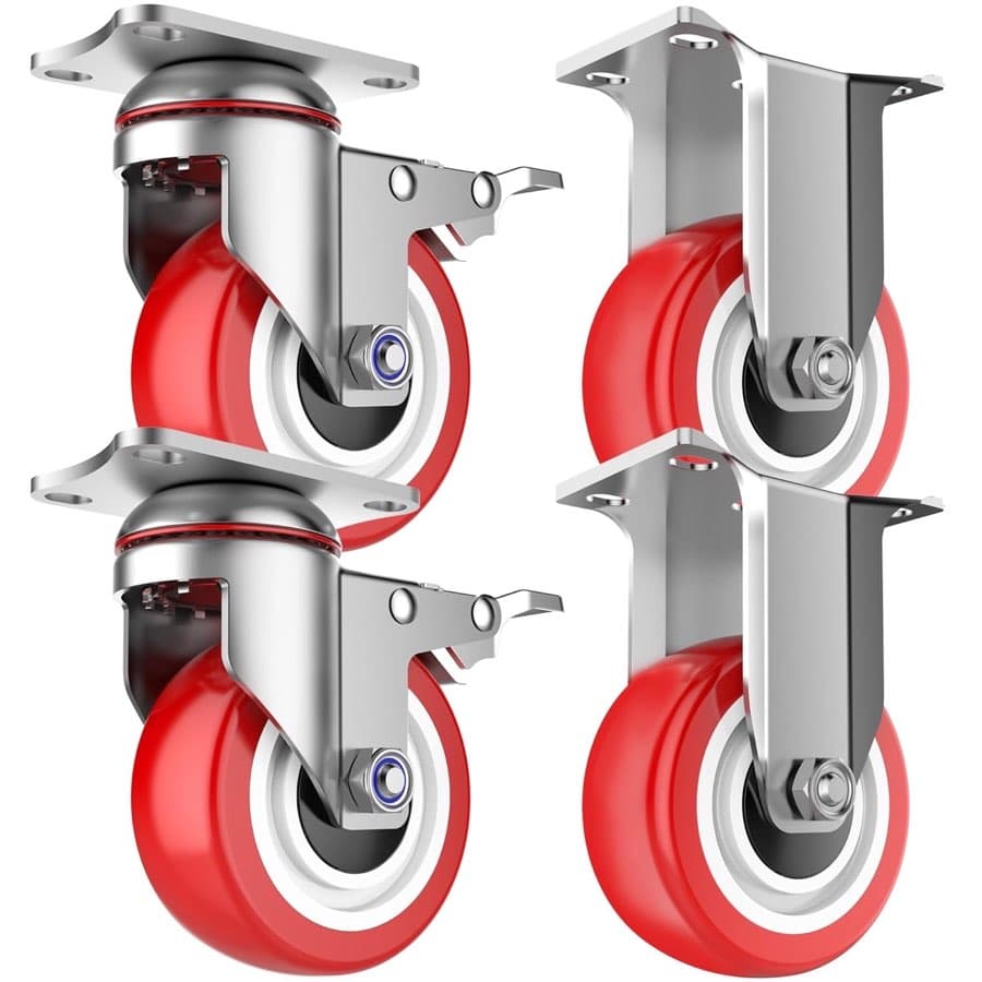 Deutnart 2 Lenk + 2 Bock 100 mm PU