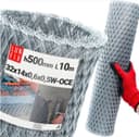 Rippenstreckmetall verzinkt 32×14 mm, 10 m × 50 cm