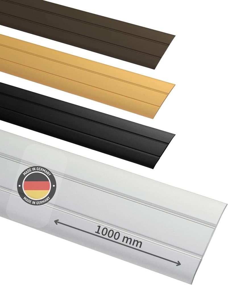 Gedotec Übergangsprofil selbstklebend Alu 1000 mm Silber
