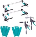 wolfcraft Türfutter-Montage-Set PRO 12-teilig