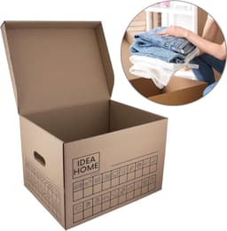 IDEA HOME IDEA HOME 12er SET Aufbewahrungsbox mit Deckel 431×333×294 mm