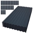 Gihauvia Wellplatten grau PVC 22er