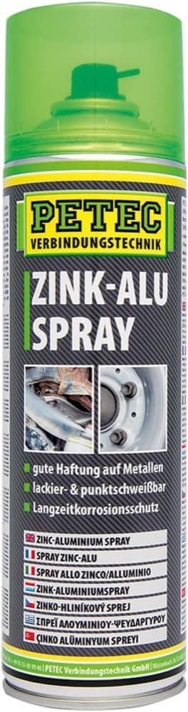 PETEC Zink-Alu Spray 3× 500 ml