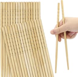 JRSHIRLEYLTD JRSHIRLEYLTD 16 Paar Holz/Bambus 25,5 cm
