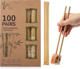 Sbirdbao Sbirdbao 100 Paar Einweg-Bambus 24 cm