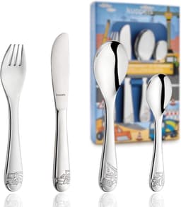 Kuppels Kuppels Kinderbesteck 4-teilig Bagger