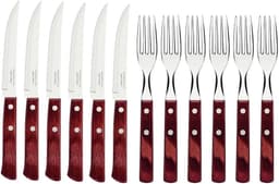 Tramontina Tramontina Steak-/Pizzabesteck 12-tlg. rot