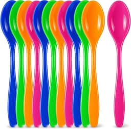 com-four com-four Eierlöffel 12 Stück bunt