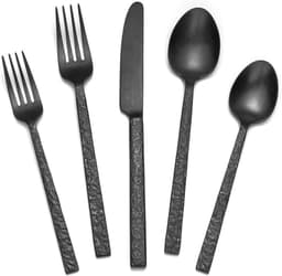 HIKAA HIKAA 18/10 Schwarz Matt 30-teilig