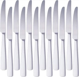 Amazon Basics Tafelmesser eckig 12er