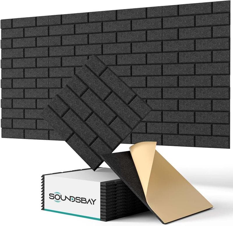Soundsbay Ziegeloptik 12er Schwarz