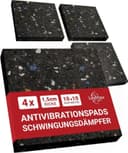 LouMaxx 4er-Set 10 x 10 cm