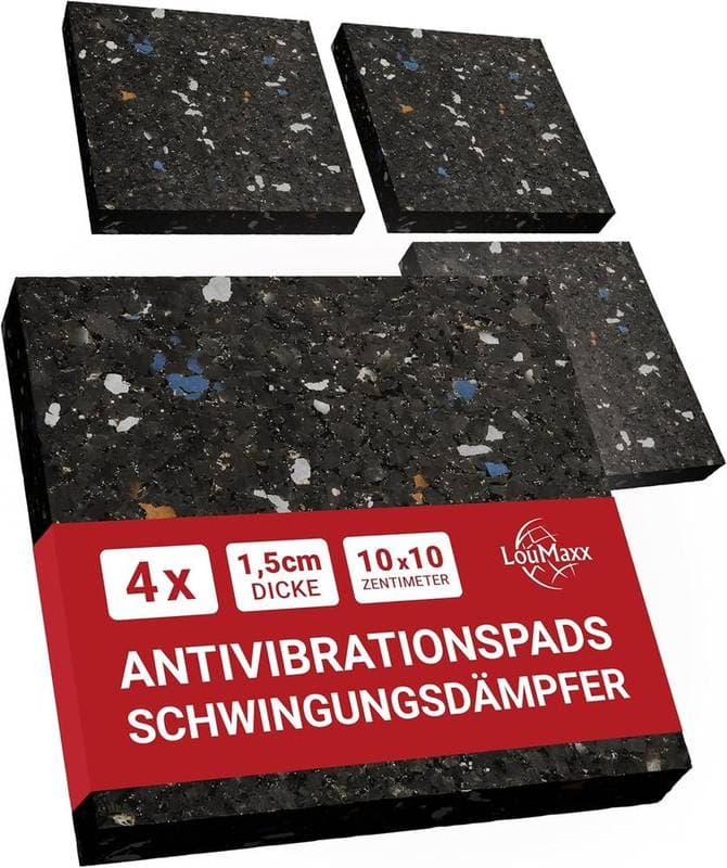 LouMaxx 4er-Set 10 x 10 cm