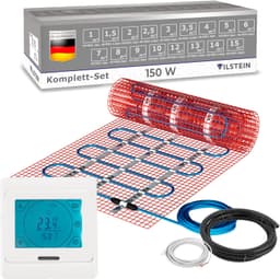 VILSTEIN 150 W/m² Komplettset 1 m²