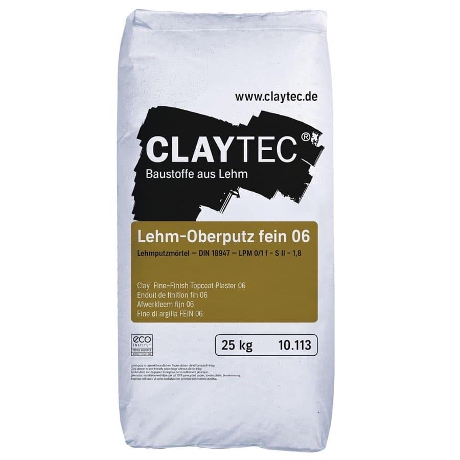 Claytec · Oberputz · 25 kg
