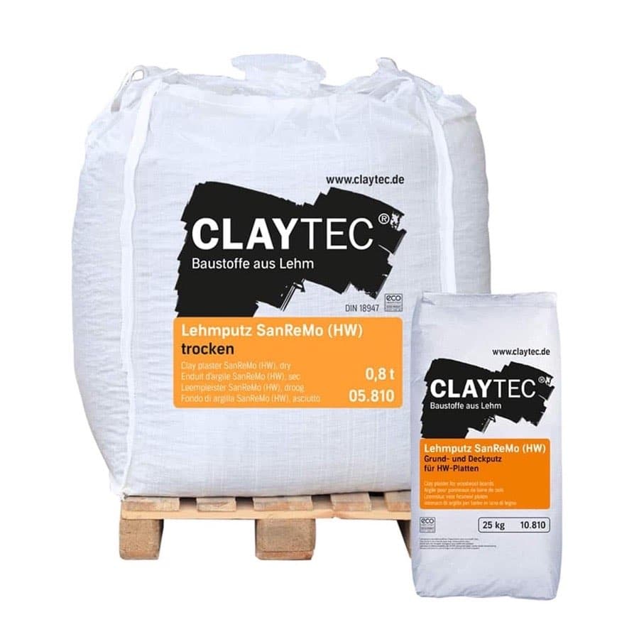 Claytec · Finish (Design/Sanremo) · 25 kg