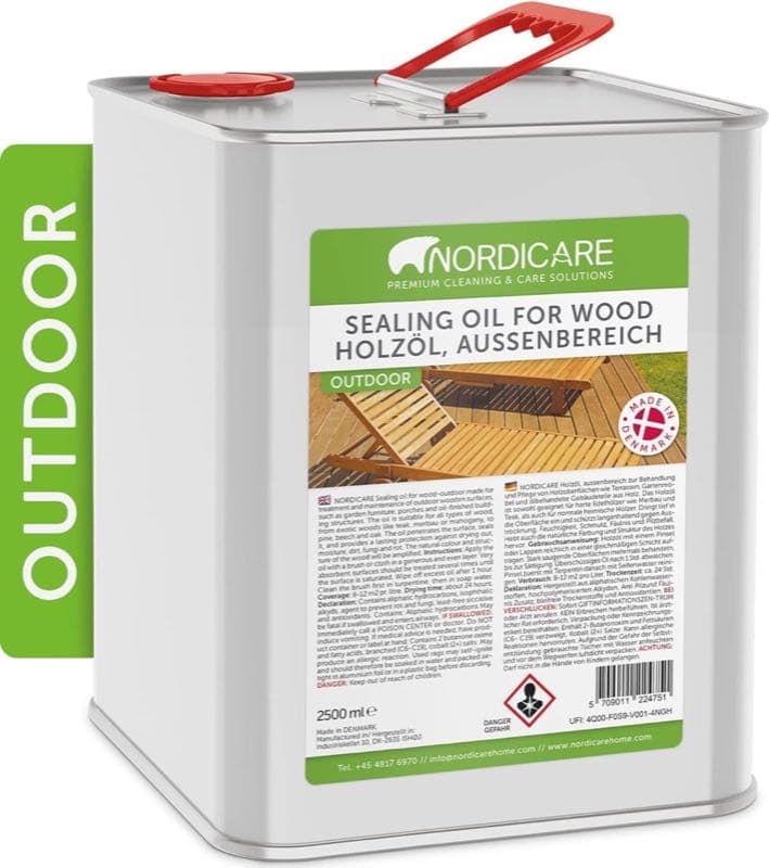 Nordicare · Holzöl außen · 2,5 L farblos