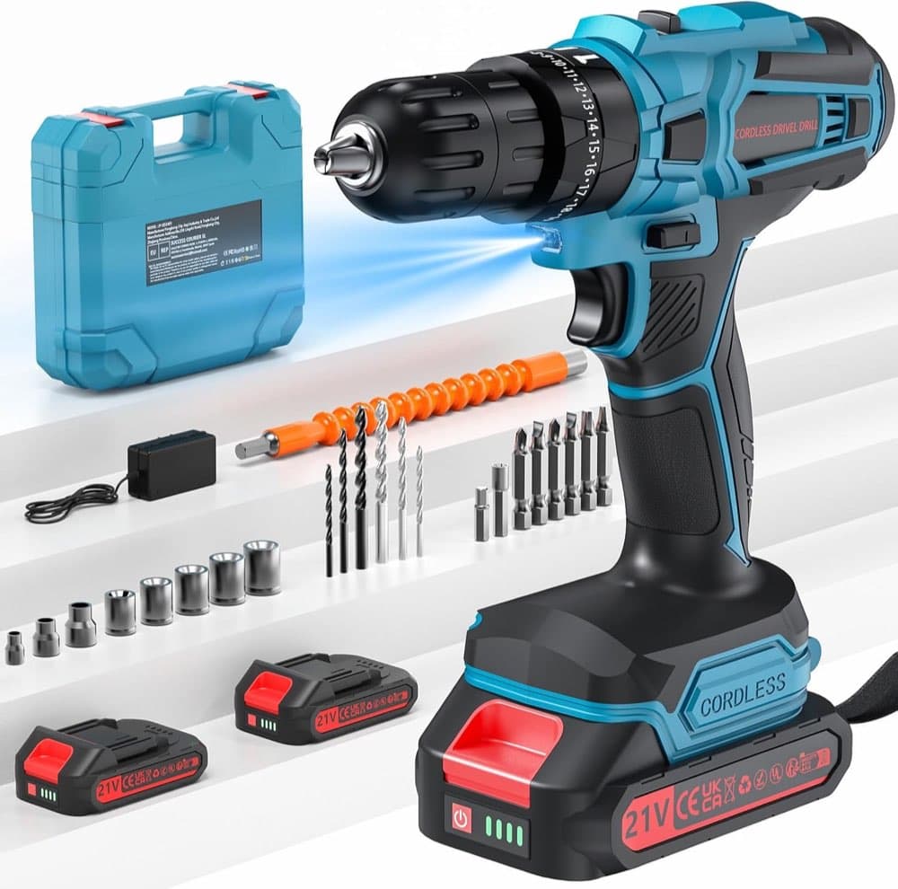 ENRIPRT 21V Bohrschrauber-Set