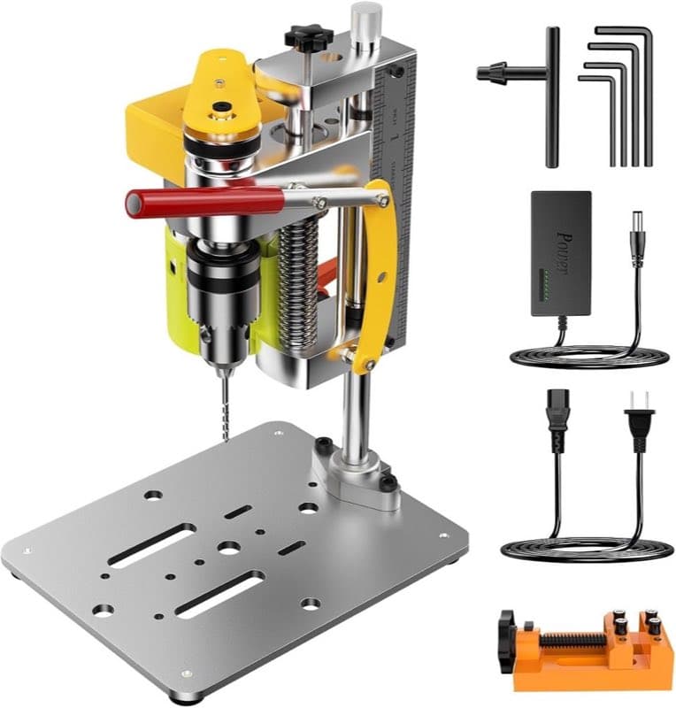Yofuly Mini-Säulenbohrmaschine