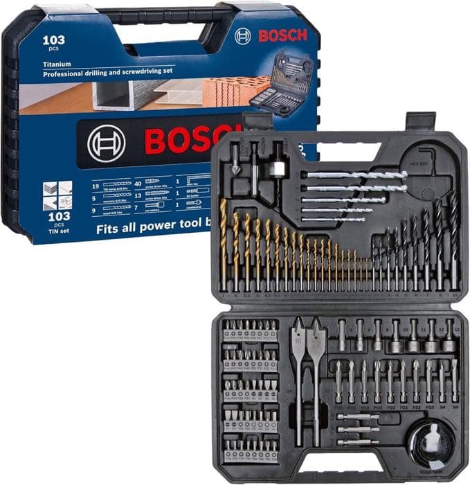 Bosch Professional 103tlg. Titanium Box