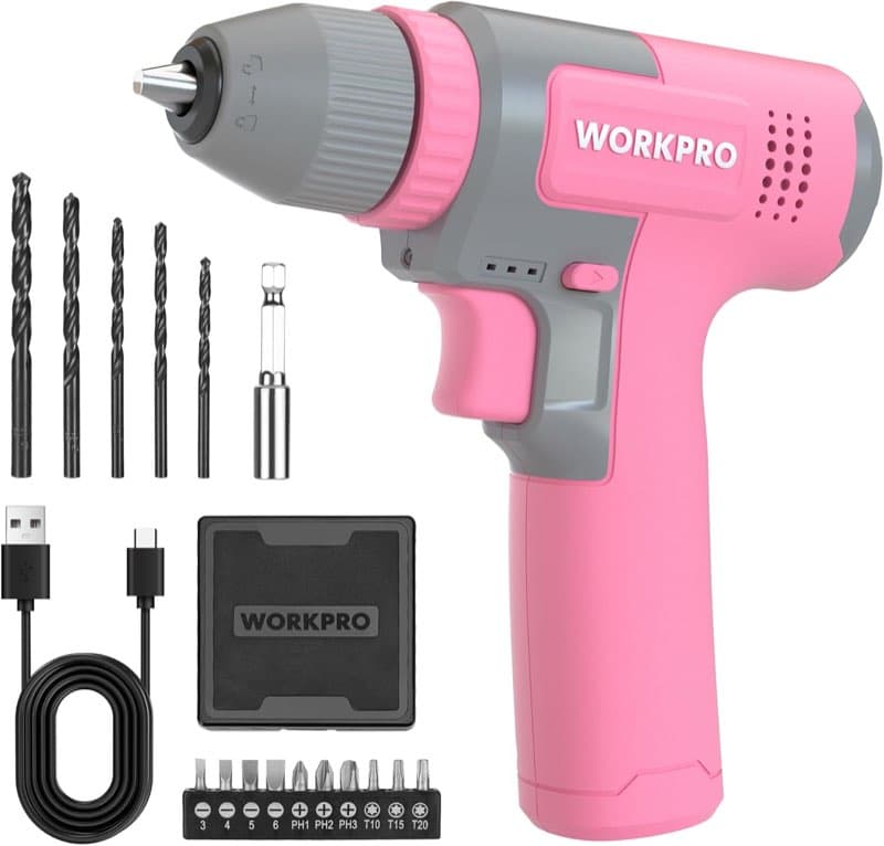 WORKPRO 8V Bohrschrauber