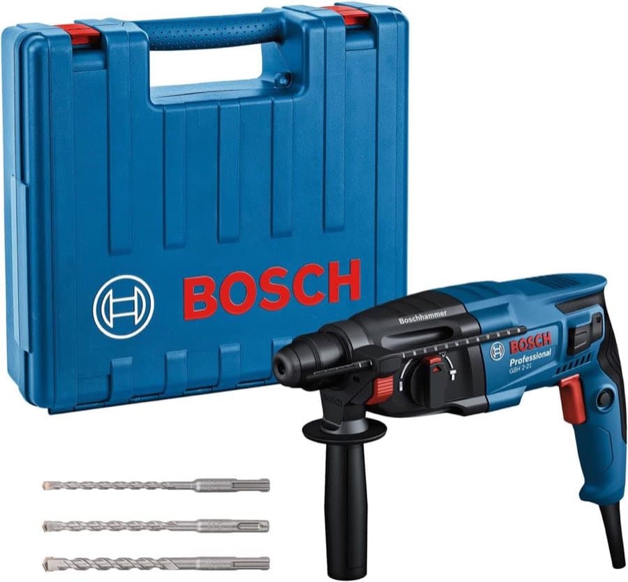 Bosch Professional GBH 2-21 (3 SDS-Bohrer)