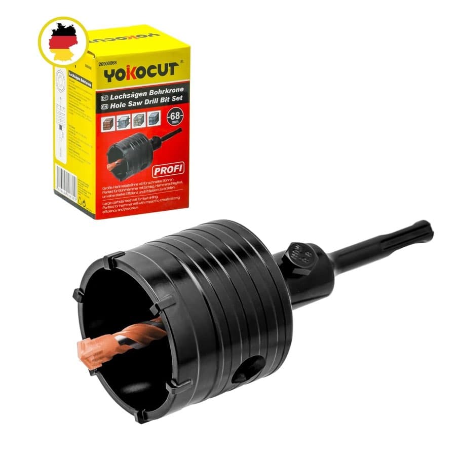 YOKOCUT Bohrkrone 68 mm SDS-Plus
