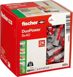 fischer fischer DuoPower 8 × 40 (100 Stück)
