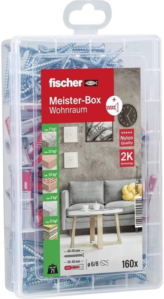 fischer Meister-Box Wohnraum 160-teilig