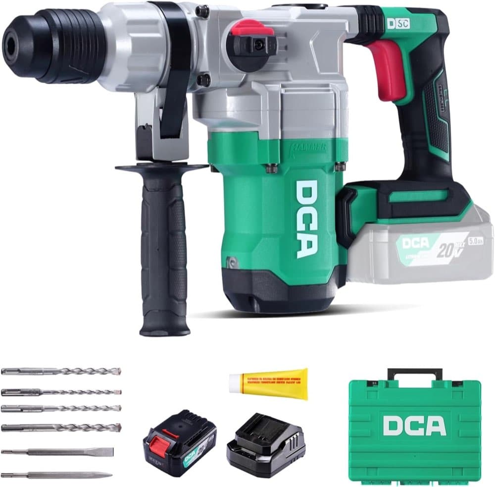 DCA Akku-Bohrhammer 20V 4,5 J
