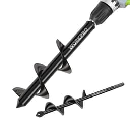 WORKPRO Gartenbohrer-Set 8×30 & 4×22 cm