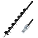 QWORK Erdbohrer Ø80 mm SDS