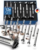 STONE REEF Forstnerbohrer Set 12-tlg. 10–50 mm