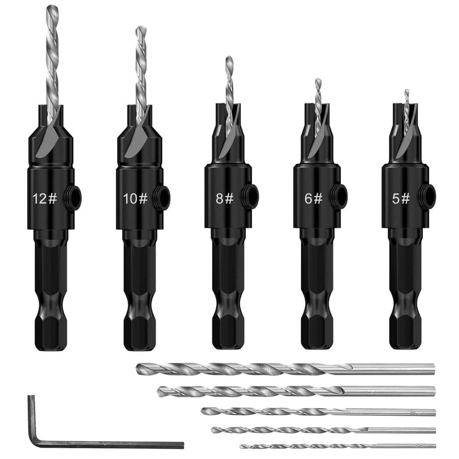 Ravytha 5 Stück Senkbohrer Set