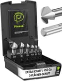 Pinava Kegelsenker HSS-E Co Pro 6-tlg. 3-Fläche
