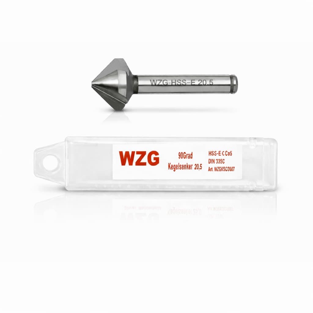 WZ-Gatze Kegelsenker HSS-E Co 5% (Varianten)