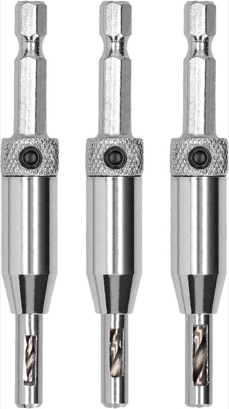 KOTARBAU Scharnierbohrer 3er 2/2,8/3,6 mm