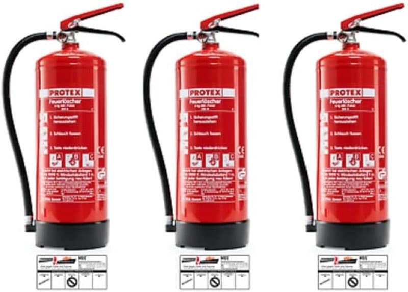 Protex 3× 6 kg Pulver ABC
