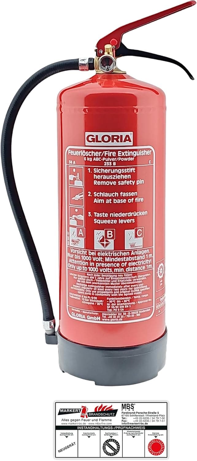 Gloria PD 6 GA 6 kg Pulver